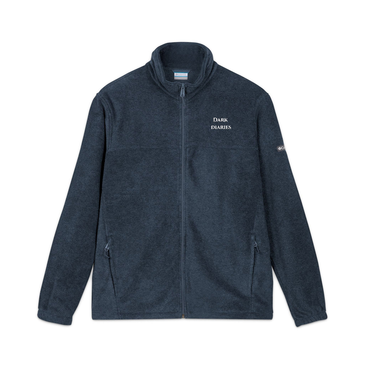 Signature Embroidered Columbia Fleece Zip-Up Jacket