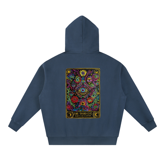 Tarot Essential Oversized Fleece Boxy Hoodie