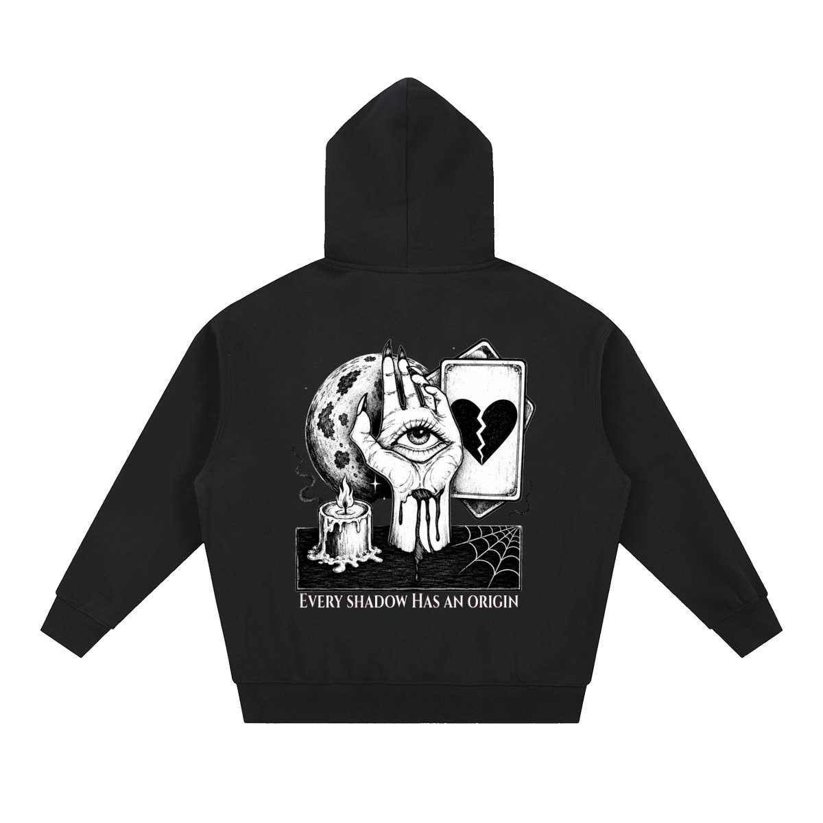Signature Essential Oversized Fleece Boxy Hoodie