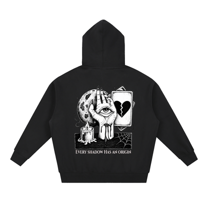 Signature Essential Oversized Fleece Boxy Hoodie