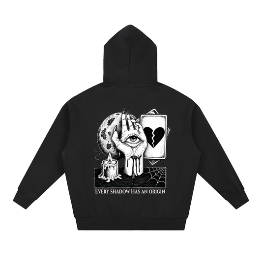 Signature Essential Oversized Fleece Boxy Hoodie
