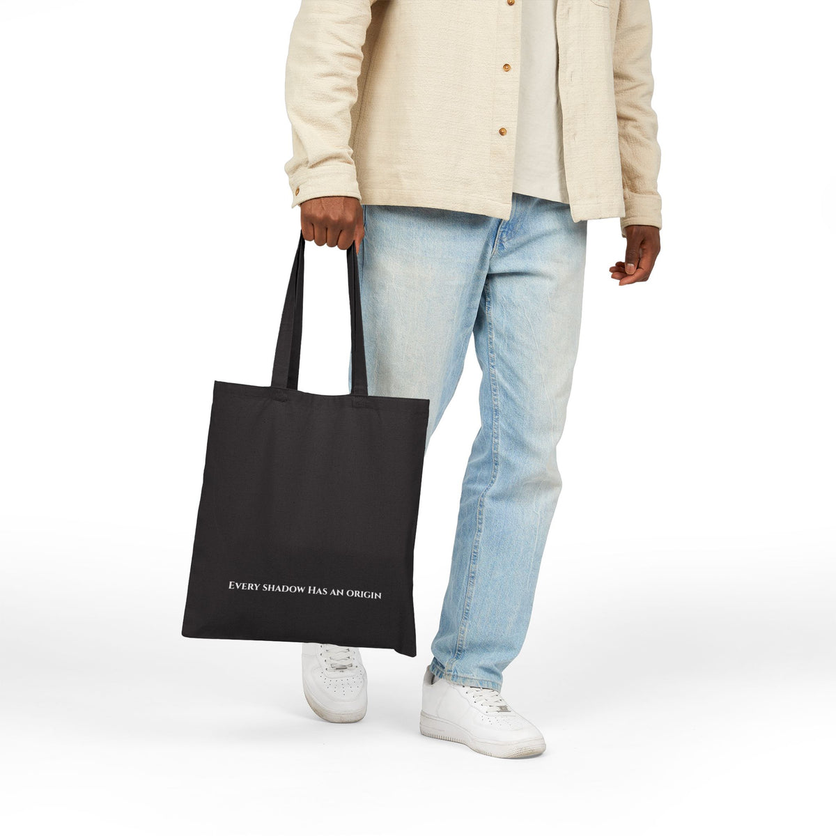 Every Shadow Has an Origin Tote Bag