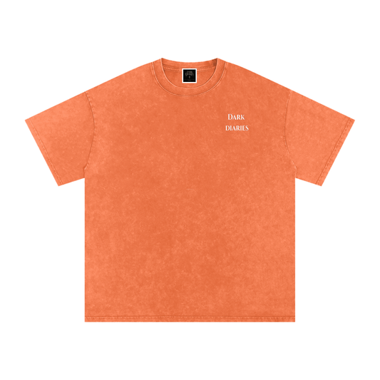 Tarot Snow Washed Oversized Cotton T-Shirt