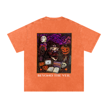 BTV Snow Washed Oversized Cotton T-Shirt
