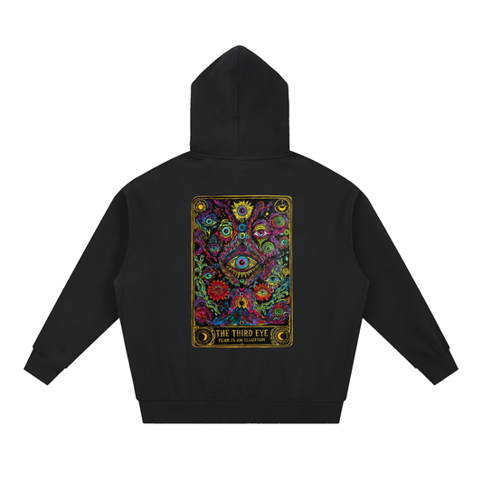 Tarot Essential Oversized Fleece Boxy Hoodie