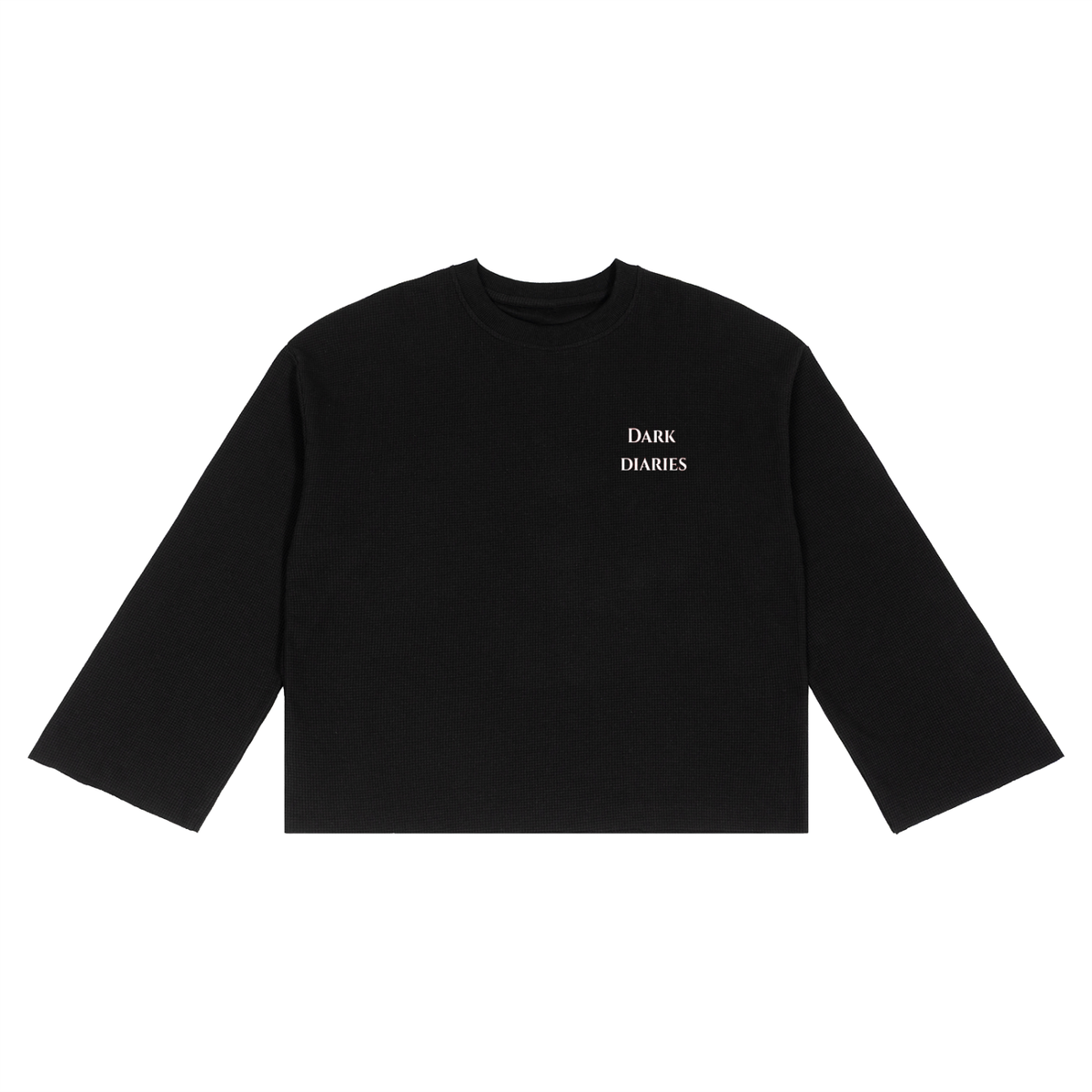BTV Unisex Waffle Raw Edge T-Shirt